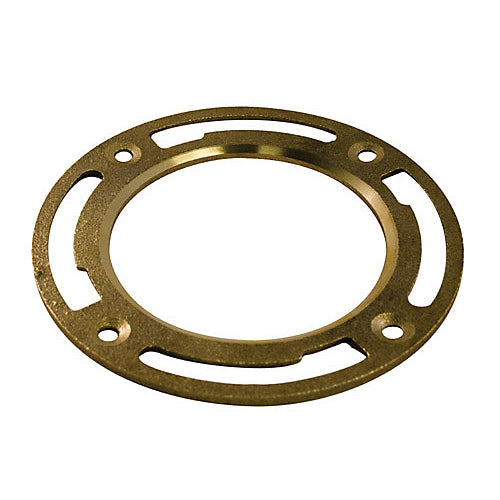 Floor Flange 4” Brass