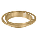 Deep Seal Floor Flange 4” Brass